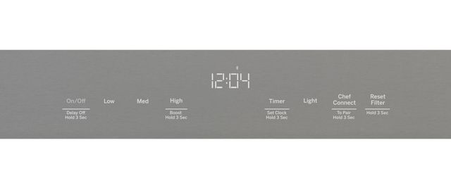 GE® 30" Stainless Steel Wall Mounted Range Hood-3