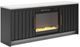 Signature Design by Ashley® Cadmori Black/White 63" TV Stand with Electric Fireplace-2