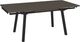 Amisco Customizable Lewis White Oak Veneer Dining Table with Extension-1