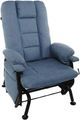 PEL International AGE 76 Series Blue Manual Recliner-0