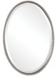 Uttermost® Sherise Nickel Oval Mirror-0