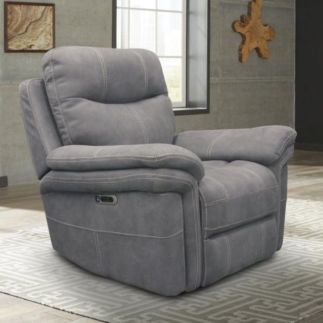 Parker House® Mason Carbon 44" Power Recliner-2