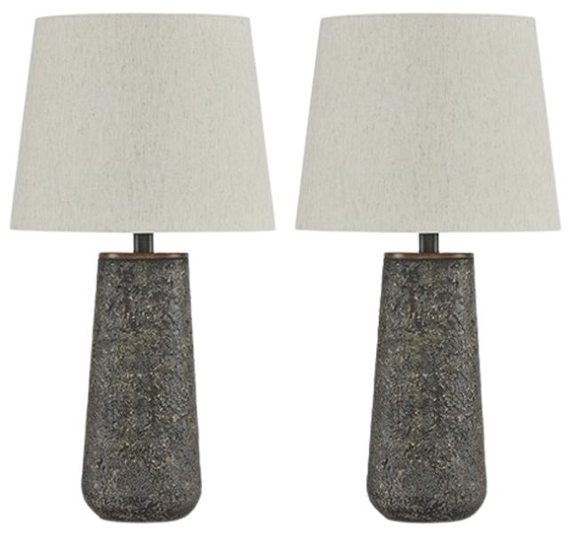 American Wholesale Furniture Chaston 2-Piece Antiqued Bronze Table Lamp Set-1