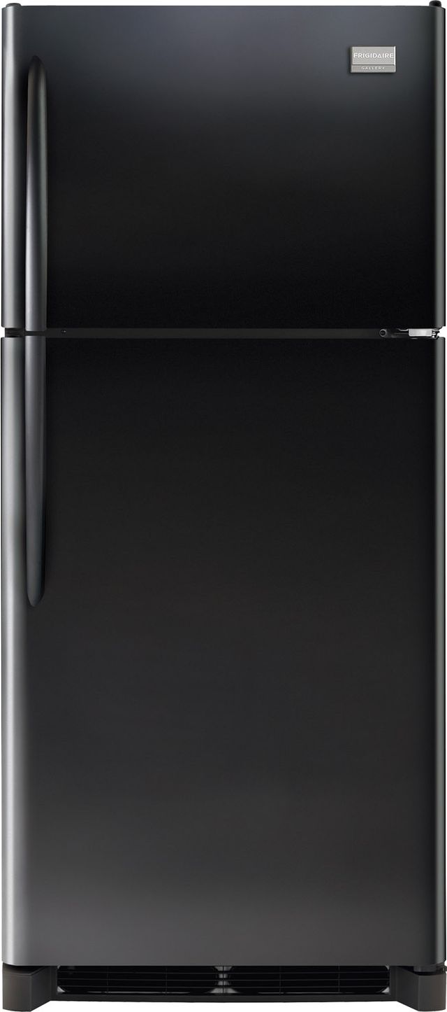Frigidaire Gallery® 20.5 Cu. Ft. Top Freezer Refrigerator-Ebony Black-0