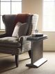 American Drew® AD Modern Synergy I Beam Gray Chairside Table-1