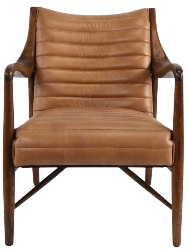 Classic Home Kenneth Adobe Tan Accent Chair-2