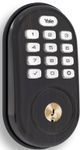 Crestron® Yale® Assure Lock™ Pushbutton Keypad Wireless Deadbolt-Oil Rubbed Bronze-0