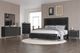 New Classic® Home Furnishings Ava Ebony California King Panel Bed-1
