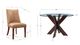 Powell® Auden 5-Piece Espresso/Tan Dining Set-4
