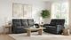 Coaster® Hamilton 2-Piece Charcoal Gray Manual Reclining Sofa Set-2