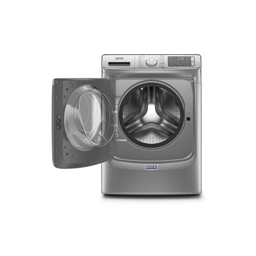 Maytag® 5.8 Cu. Ft. Metallic Slate Front Load Washer-1