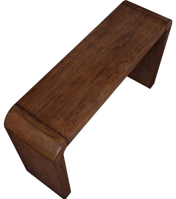 Meridian Furniture Toulon Brown Walnut Console Table-3