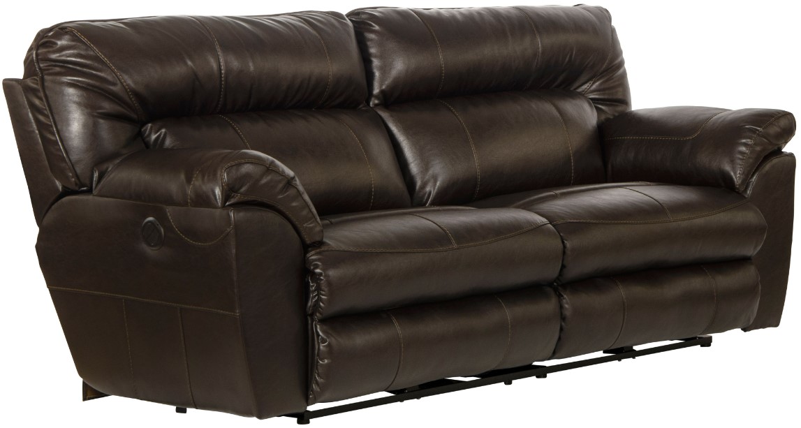 Catnapper Nolan Godiva Extra Wide Power Reclining Sofa King s Furniture Appliance