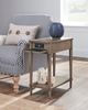 Null Furniture 6618 Gray Birch Charging Chairside-1
