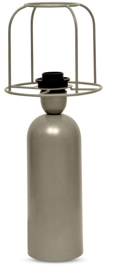 Moe's Home Collection Echo Taupe Gloss Table Lamp-2