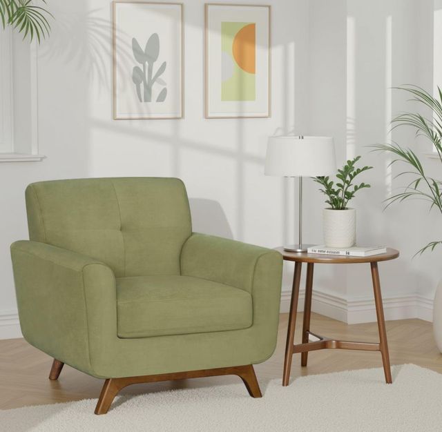 Legends Home Monica Olive Green Chair-1