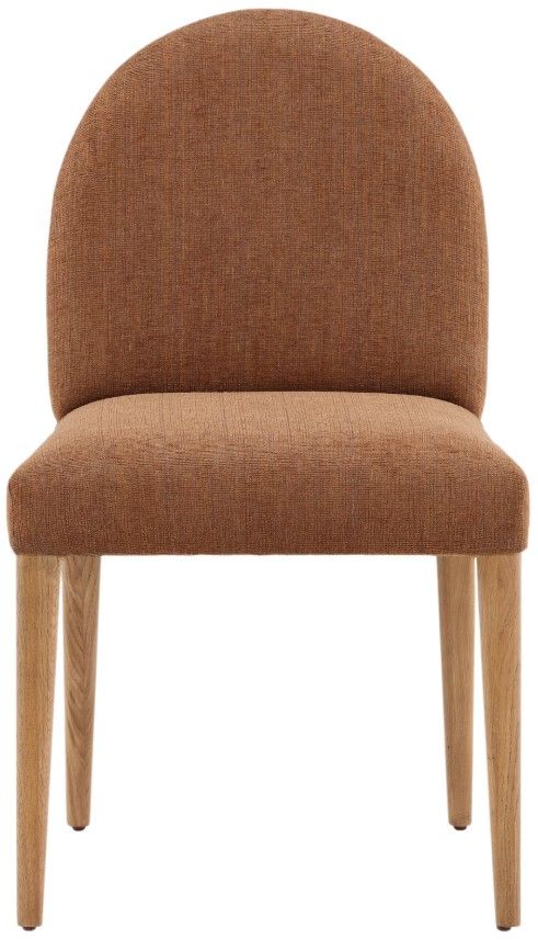 Dovetail Furniture Memphis 2-Piece Brown Dining Chair Set-1