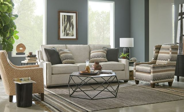 Craftmaster® Customizable New Traditions 93" Three Cushion Sofa-1