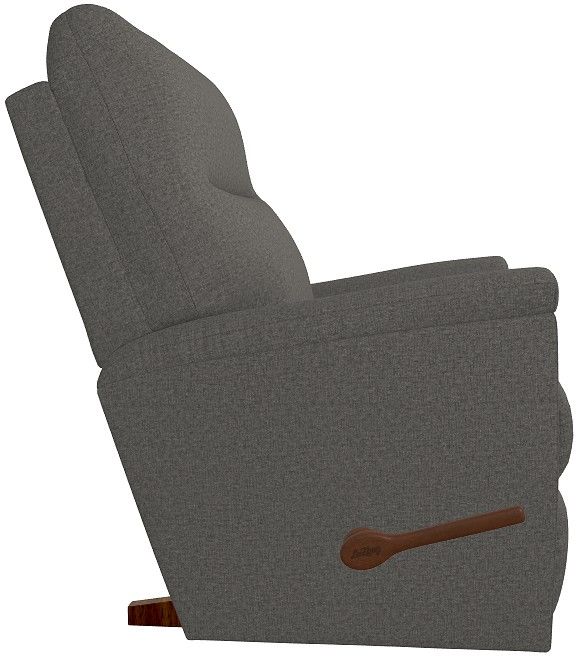 La-Z-Boy® Norton Charcoal Manual Rocking Recliner-3