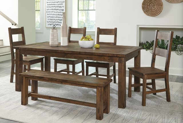Homelegance® Jerrick Brown Dining Bench-1