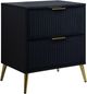 New Classic® Home Furnishings Kailani 4-Piece Black King Panel Bedroom Set-4