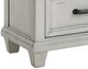 Elements International McCoy Antique White Nightstand-2