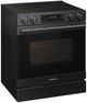 Samsung 30'' Matte Black Slide-In Electric Range with Air Sous Vide-1