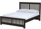 Crate Designs™ Furniture Espresso Queen Shaker Bed-0