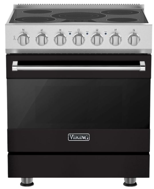 Viking® 3 Series 30" Onyx Pro Style Electric Range-0