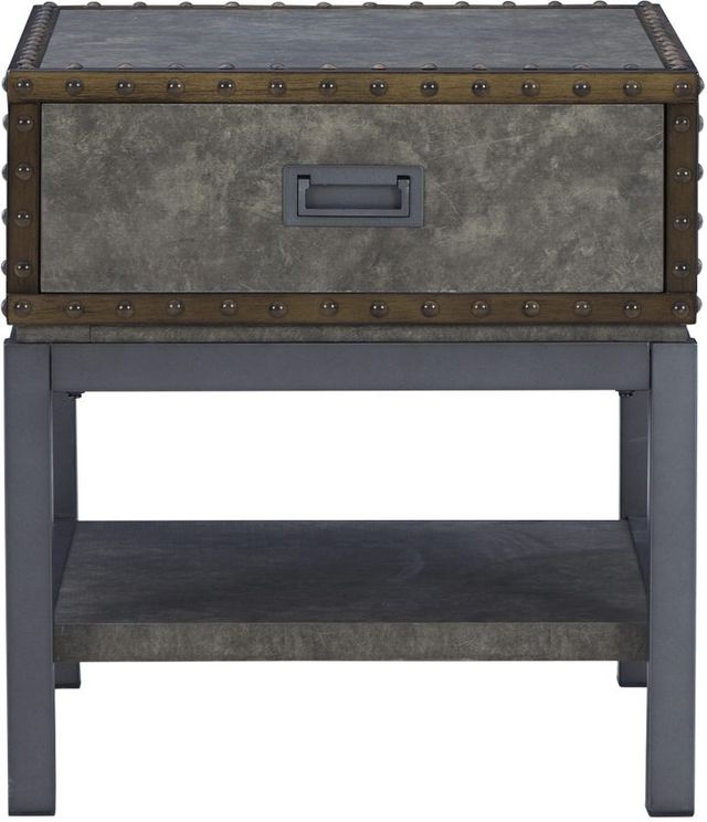 Signature Design by Ashley® Derrylin Brown End Table-1