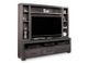 Handstone Steel City HDTV Unit w/ Hutch with 54’’ TV Opening-0