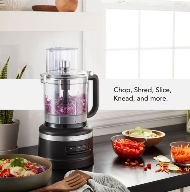 KitchenAid® 13 Cup Black Matte Food Processor-2