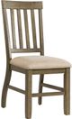 Elements International Stone Grey Standard Height Side Chair-0