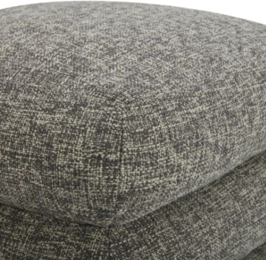 Moe's Home Collection Lowtide Stone Tweed Ottoman-2
