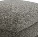 Moe's Home Collection Lowtide Stone Tweed Ottoman-2
