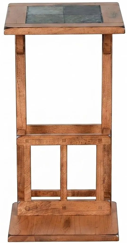 Sunny Designs™ Sedona Rustic Oak Sofa Mate Table-2