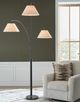 Signature Design by Ashley® Gibbswellner Black Arc Lamp-1