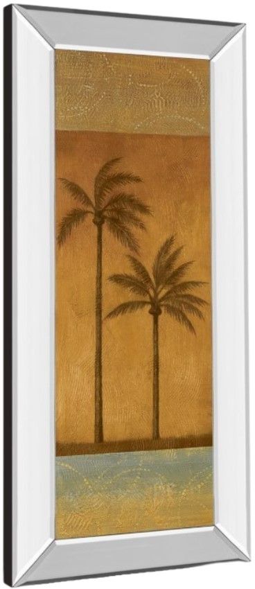 Classy Living Jordan Grey Golden Palm Il Wall Art-3