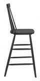 Zuo Modern Ashley Black Bar Chair-2