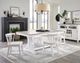 Riverside Furniture Cora Fog Trestle Dining Table with Cloud Base-4