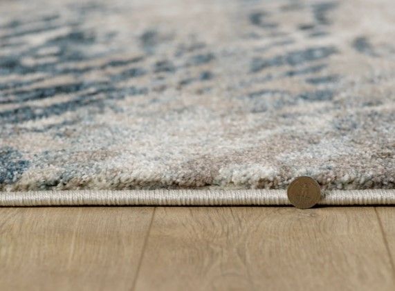KAS Rugs Landscapes Blue/Ivory Mirage 5'x8' Area Rug-3