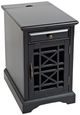 Jofran Inc. Craftsman Antique Black Power Chairside Table-0