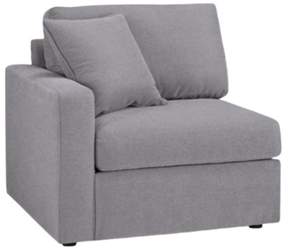 Signature Design by Ashley® Modmax 4-Piece Granite Right-Arm Facing Sectional and Chaise with Storage Console-2