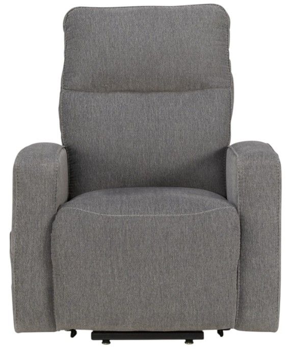 Signature Design by Ashley® Starganza Gray Power Lift Recliner-1