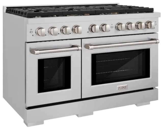 ZLINE 48" Stainless Steel Pro Style Gas Range-3