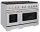 ZLINE 48" Stainless Steel Pro Style Gas Range-1