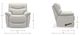 La-Z-Boy® James Oyster Manual Wall Recliner-2