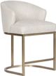 Vanguard® Furniture Vanguard Index Porcelain/Satin Brass Counter Stool-0