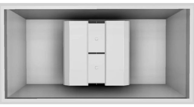 Vent-A-Hood® Designer Series 60" Stainless Steel Island Range Hood-3