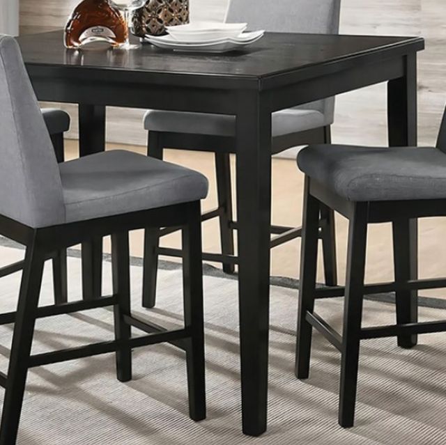 Furniture of America® Strom Dark Walnut Counter Table-0